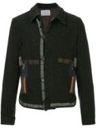 Kolor Off-centre Buttoned Jacket - Grey