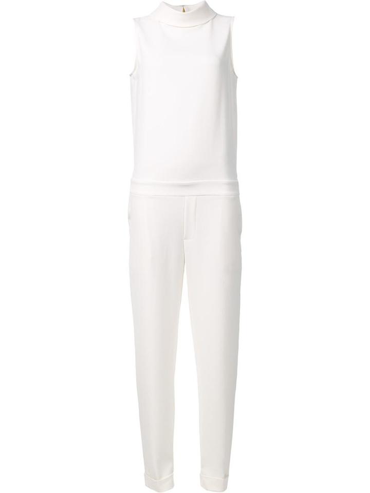P.a.r.o.s.h. 'pirata' Jumpsuit, Women's, Size: 42, White, Polyester/spandex/elastane