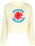 Opening Ceremony Logo Print Shirt - Yellow