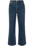 A.p.c. Cropped Flared Jeans - Blue