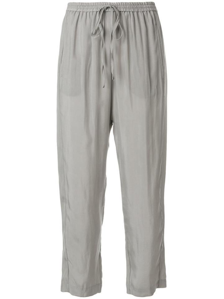 Ilaria Nistri Elasticated Waist Trousers - Grey
