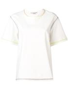 Stella Mccartney Contrast Stitch T-shirt - White