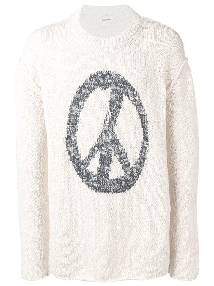 Zadig & Voltaire Piece Sign Jumper - Neutrals