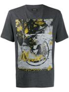 Z Zegna Abstract Print T-shirt - Grey