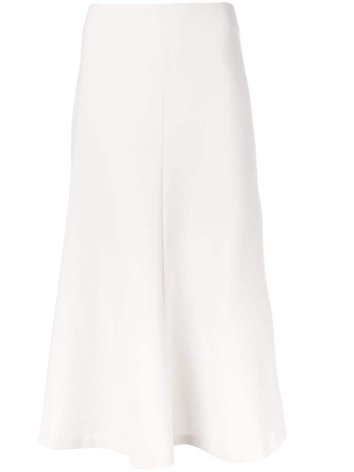 A.w.a.k.e. Flared Midi Skirt - Neutrals