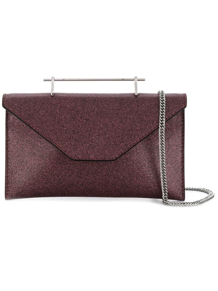 M2malletier Annabelle Clutch - Pink & Purple