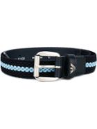Armani Junior Classic Buckle Belt - Blue