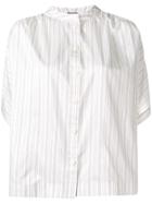Joseph Striped Shirt - White