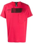 Stone Island Shadow Project '7019' Logo T-shirt - Red