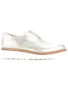 Grenson 'emily' Brogues - Metallic