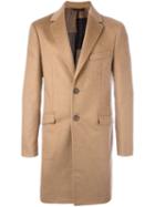Etro Single Breasted Coat, Men's, Size: 50, Nude/neutrals, Silk/acetate/viscose/camel Hair
