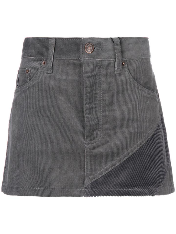 Marc Jacobs Mini Corduroy Skirt - Grey
