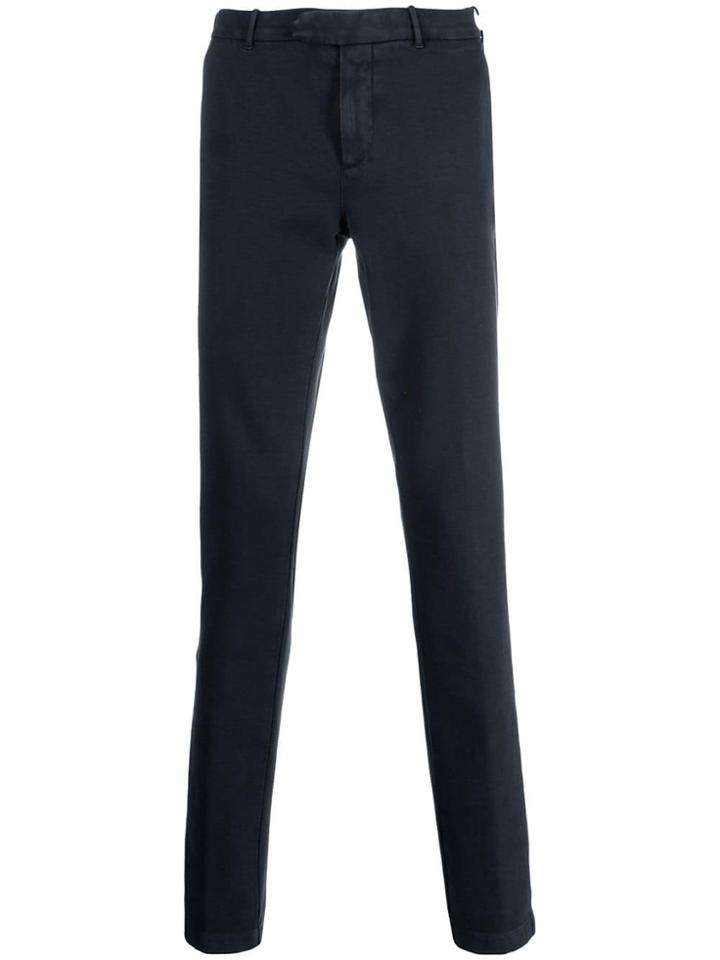 Eleventy Classic Slim-fit Chinos - Blue