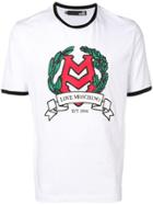 Love Moschino Logo Crest Print T-shirt - White