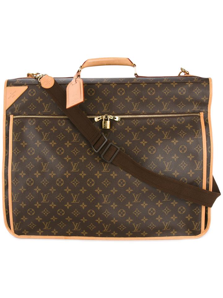 Louis Vuitton Vintage Monogram Garment Bag - Brown