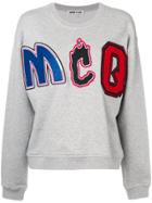 Mcq Alexander Mcqueen Classic Logo Sweater - Grey