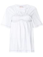 Marni Ruched Bust T-shirt - White