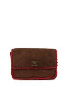 Chanel Pre-owned 1998 Cc Turn-lock Flap Clutch - Brown