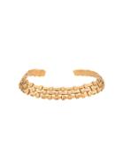 Yves Saint Laurent Vintage 1980's Intrecciato Choker - Gold