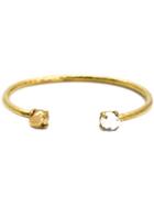 Henson Claw Cuff Bracelet, Women's, Metallic, 18kt Gold/gold Plated Sterling Silver