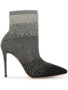 Casadei Pointed-toe Ankle Boots - Silver