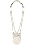 Papieta Hanging Necklace - White