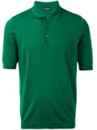 Drumohr Classic Polo Shirt, Men's, Size: 50, Green, Cotton