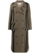 Maison Margiela Double-breasted Wool Coat - Green