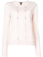 Cavalli Class Hoops Embellished Jumper - Pink & Purple