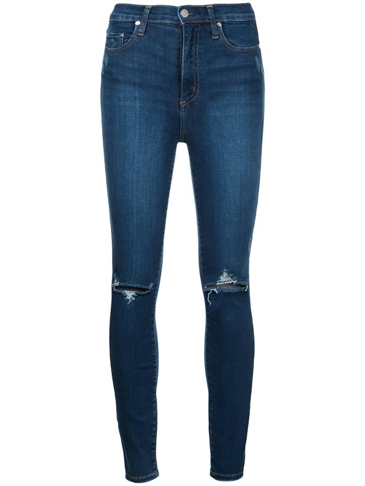 Nobody Denim Siren Skinny Ankle Delighted Jeans - Blue