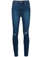 Nobody Denim Siren Skinny Ankle Delighted Jeans - Blue