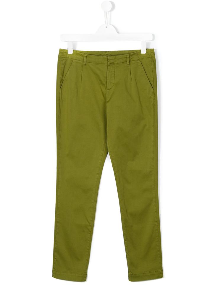 Dondup Kids Classic Chinos, Boy's, Size: 14 Yrs, Green