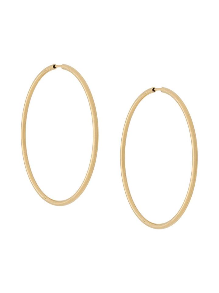 Maria Black Senorita 50 Hoops - Gold