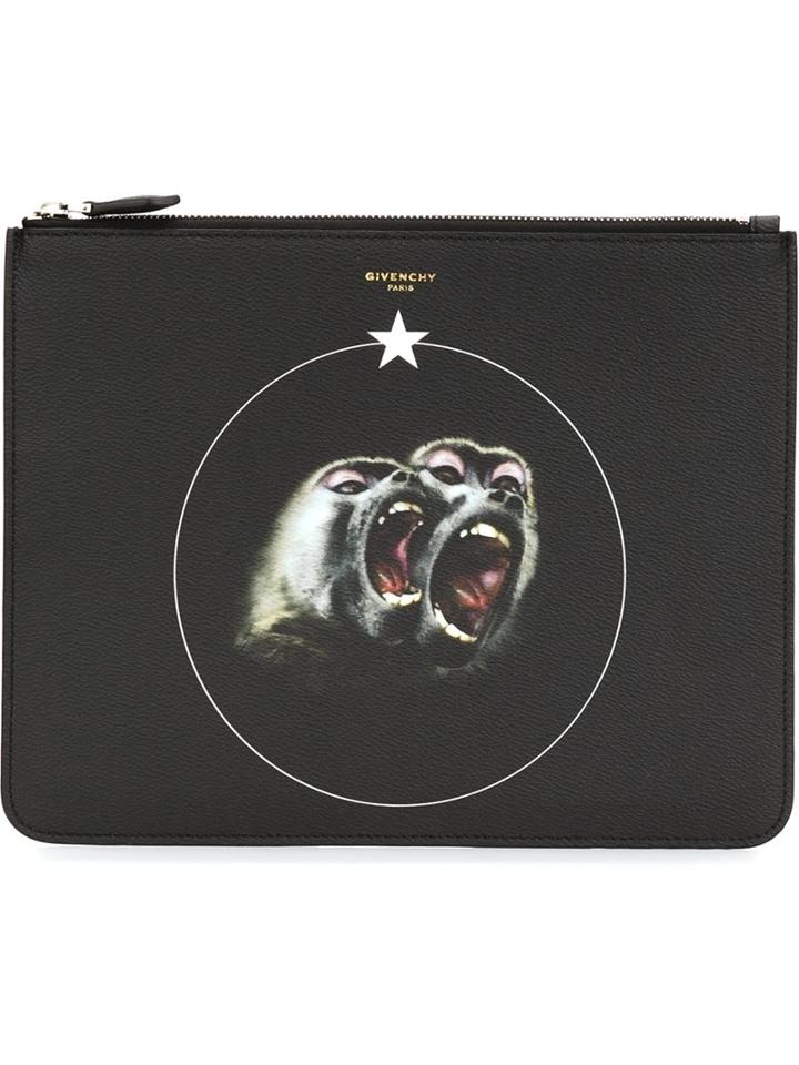 Givenchy Monkey Brothers Clutch