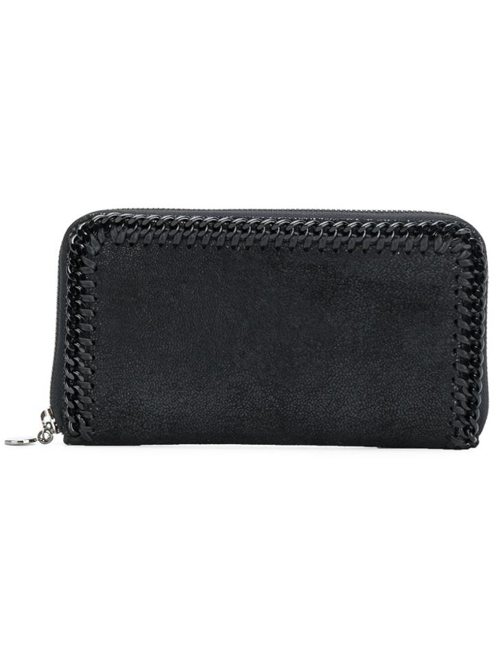 Stella Mccartney Fallabella Continental Wallet - Black
