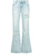 Adaptation Distressed Denim Trousers - Blue