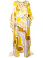 Emilio Pucci Printed Maxi Dress - Yellow
