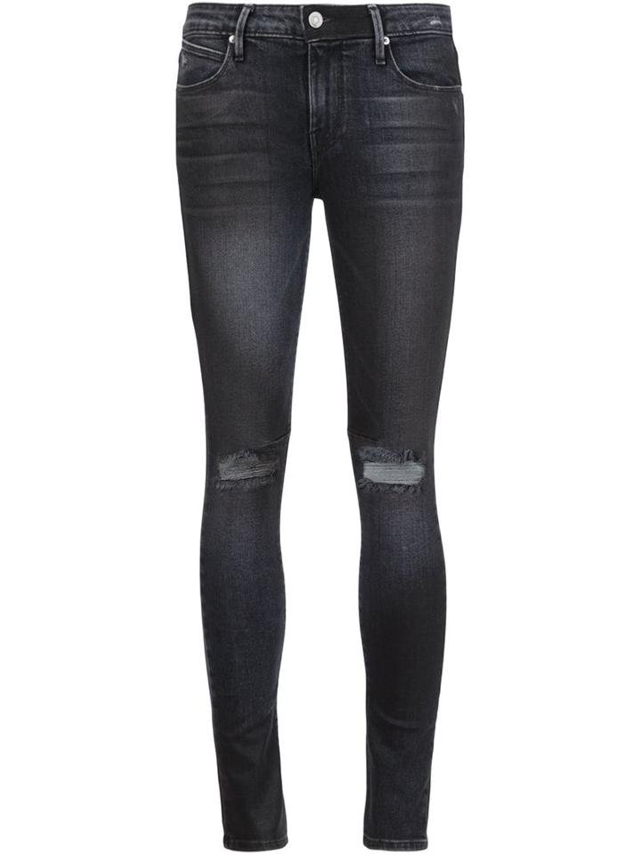 Rta Ripped Skinny Jeans, Women's, Size: 26, Blue, Cotton/polyester/polyurethane