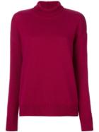 Alyki Roll Neck Sweater - Red