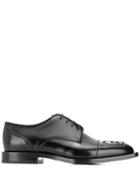 Fendi Double F Derby Shoes - Black