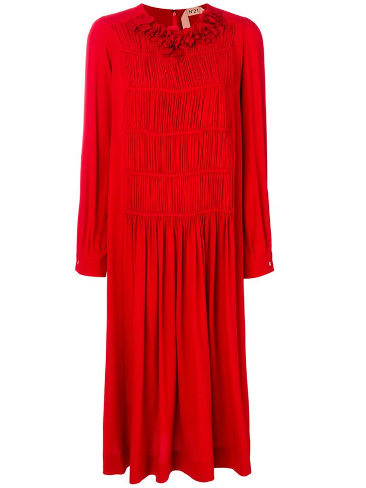 No21 Gathered Detail Dress