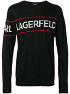 Karl Lagerfeld Kl Logo Sweater - Black