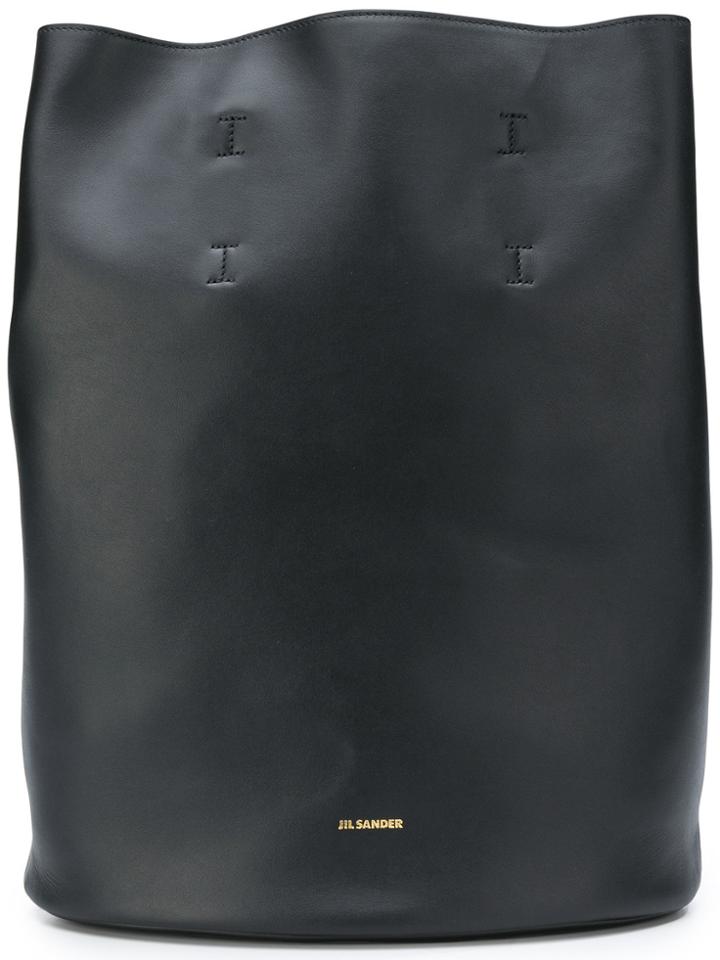 Jil Sander Bucket Backpack - Black