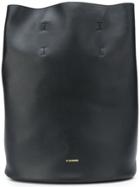 Jil Sander Bucket Backpack - Black