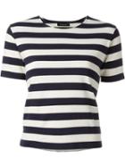 Nlst Stripped T-shirt, Women's, Size: Xs, Blue, Cotton