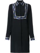 Emilio Pucci Geometric Print Shirt Dress, Women's, Size: 38, Black, Silk/spandex/elastane/viscose