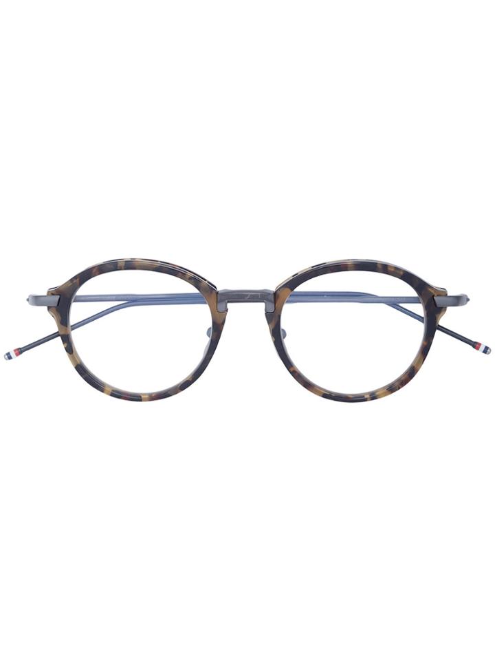 Thom Browne Eyewear Round Shaped Glasses