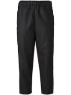 Marni Cropped Trousers, Women's, Size: 42, Black, Wool