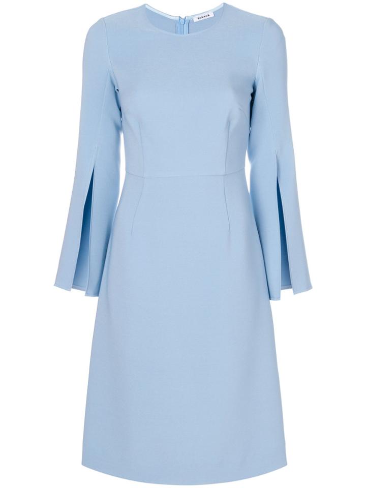 P.a.r.o.s.h. Slit Sleeve Dress - Blue