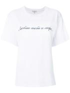 Natasha Zinko Quote Print T-shirt - White